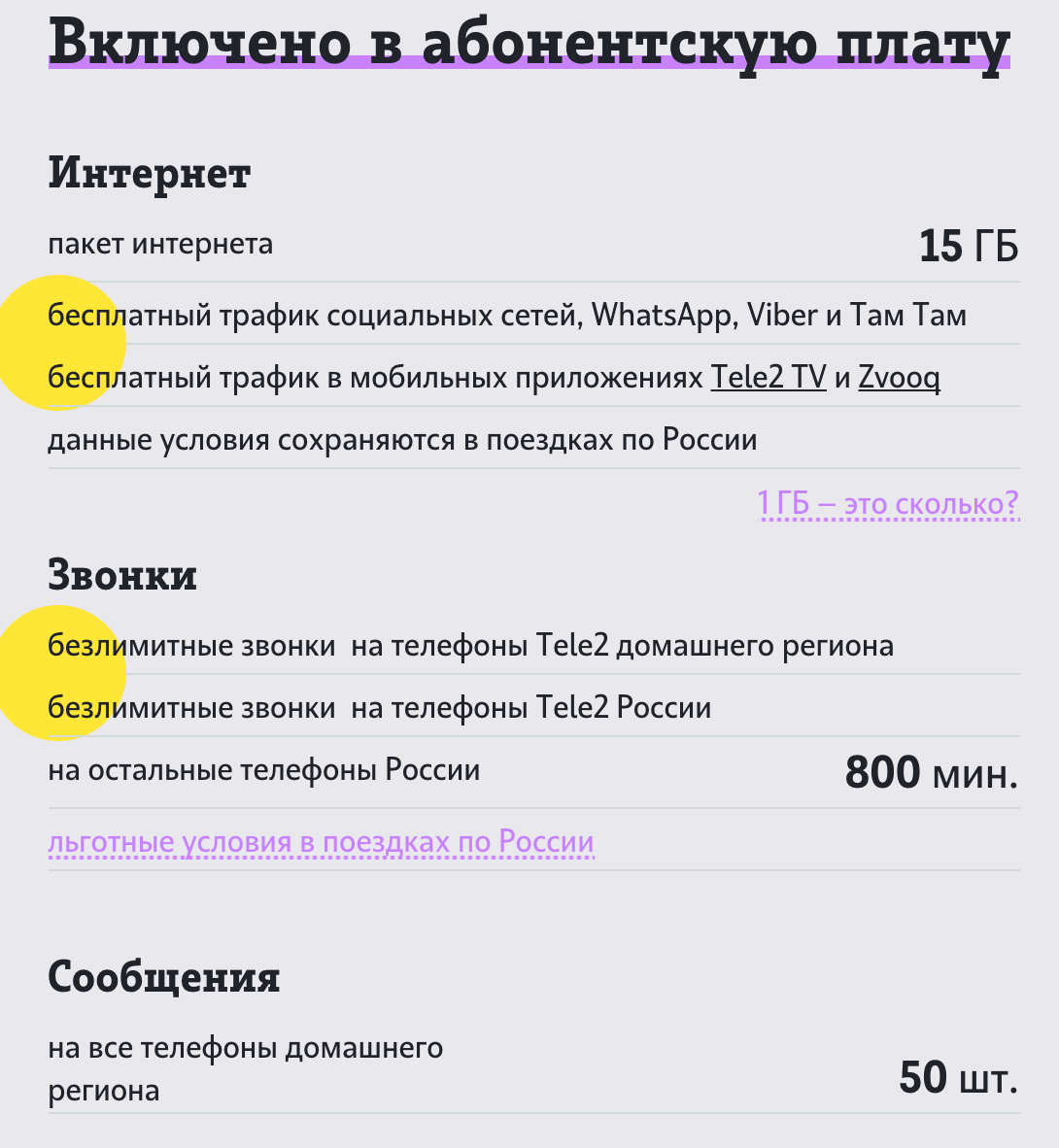тарифы теле2 ростов на дону