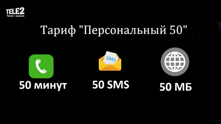 теле2 рязань тариф персональный 50