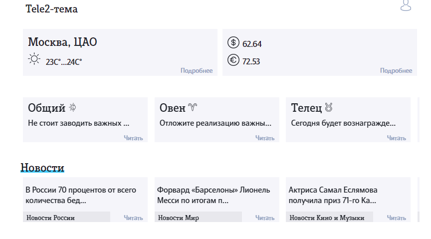 теле2 тема услуга