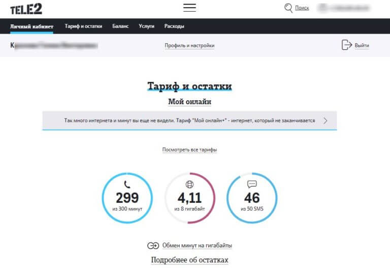 переадресация на смс теле2