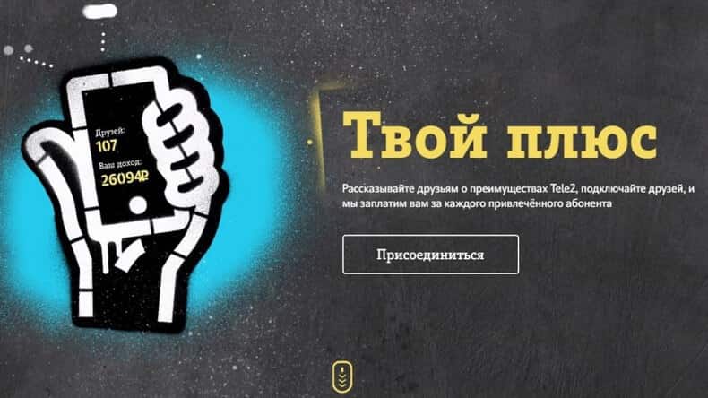 теле2 твой плюс